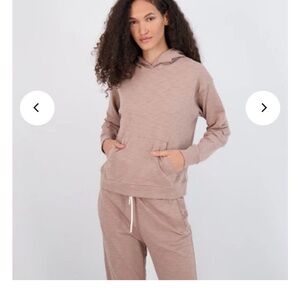 Leallo Parker slub hoodie